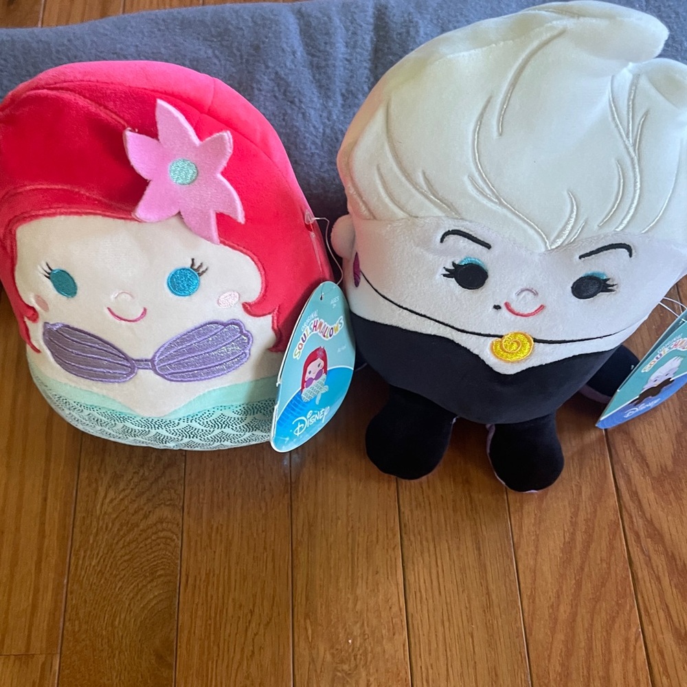 Disney Red and Black Stuffed Animals
